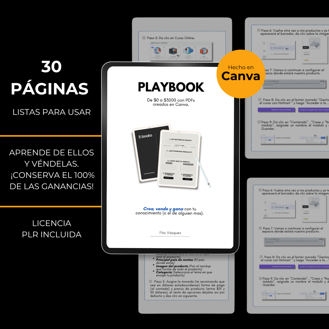 Pack PDF de Canva