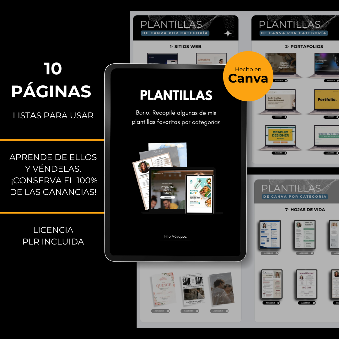Pack PDF de Canva